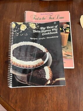 The Best of Beta Sigma Phi & Food in the Fast Lane Cookbooks- ‘91 & ‘92
